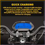USB Charger Adapter Socket for Motorcycle (Waterproof, SAE)