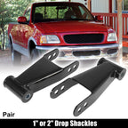 1 Pair Adjustable Drop Shackles for Ford F-150 (2015–2019)