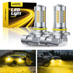 2X Yellow LED Fog Light Bulbs for BMW E34 E46 E39 E60 E63 F10 M3 M5