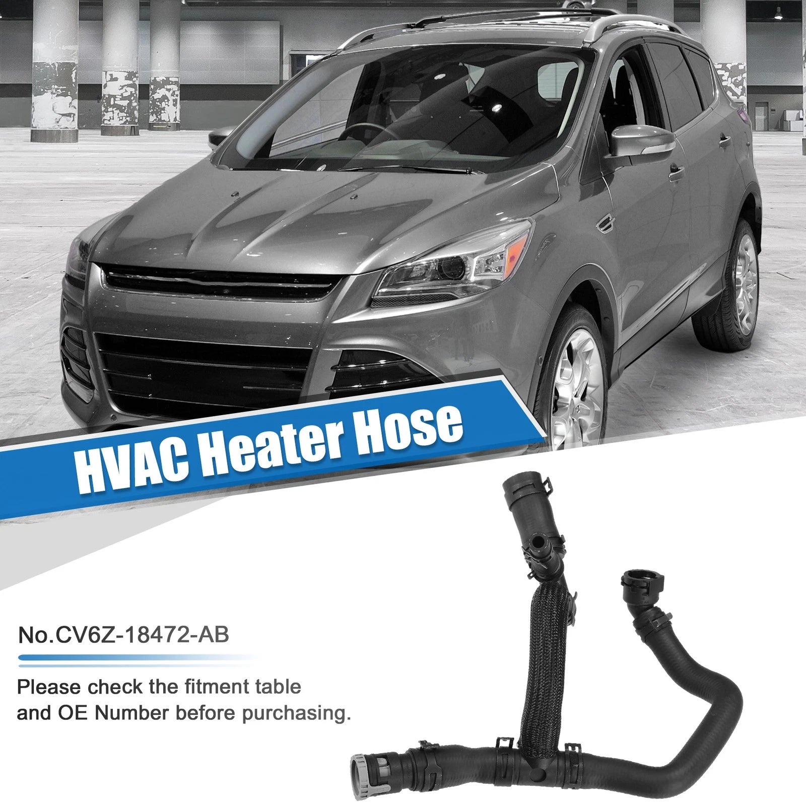 HVAC Heater Hose No.CV6Z18472AB/CV6Z18472S for Ford Escape (2014–2016)