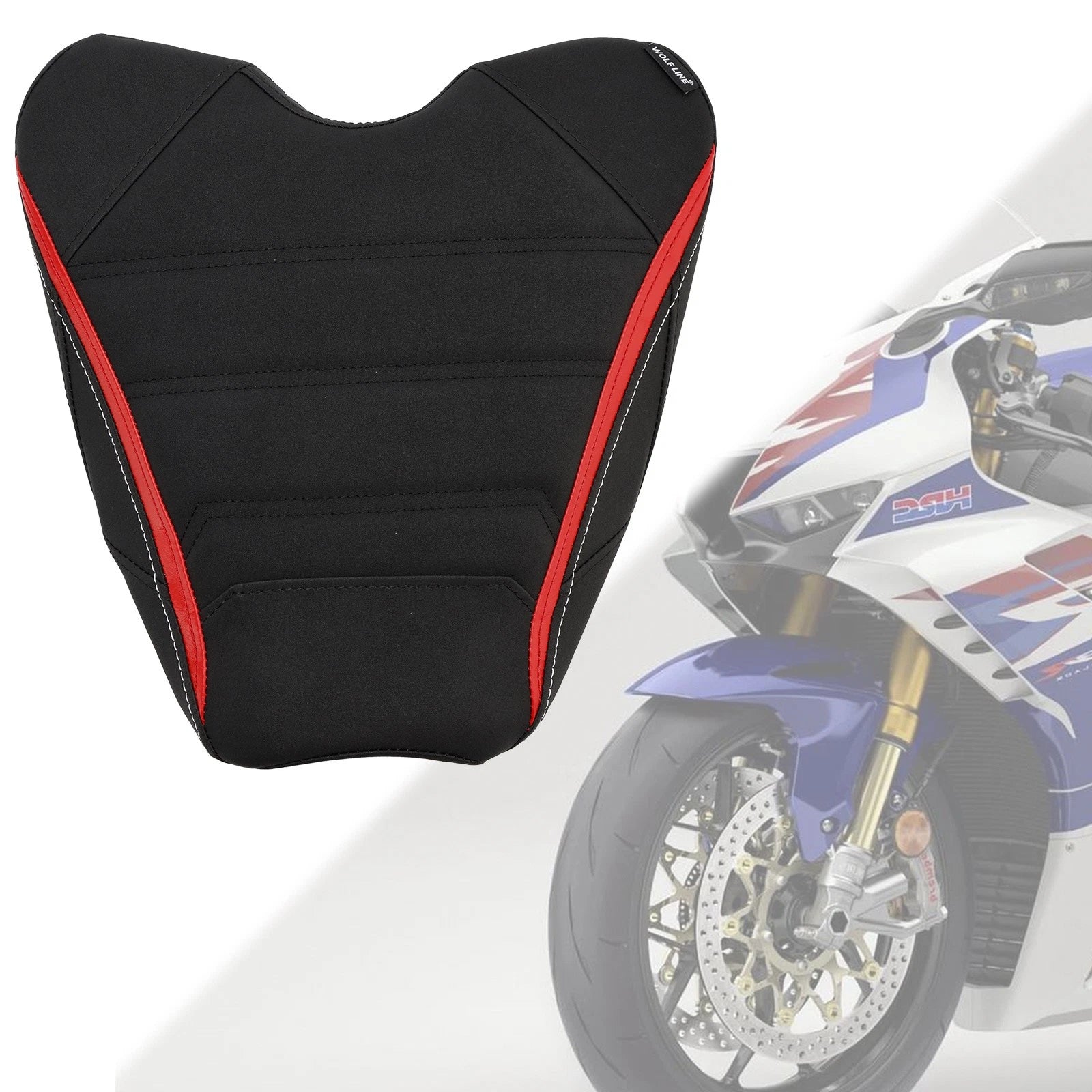 Front Driver Raider Seat Pillion Saddle Red for Honda CBR1000RR-R (2020–2023)