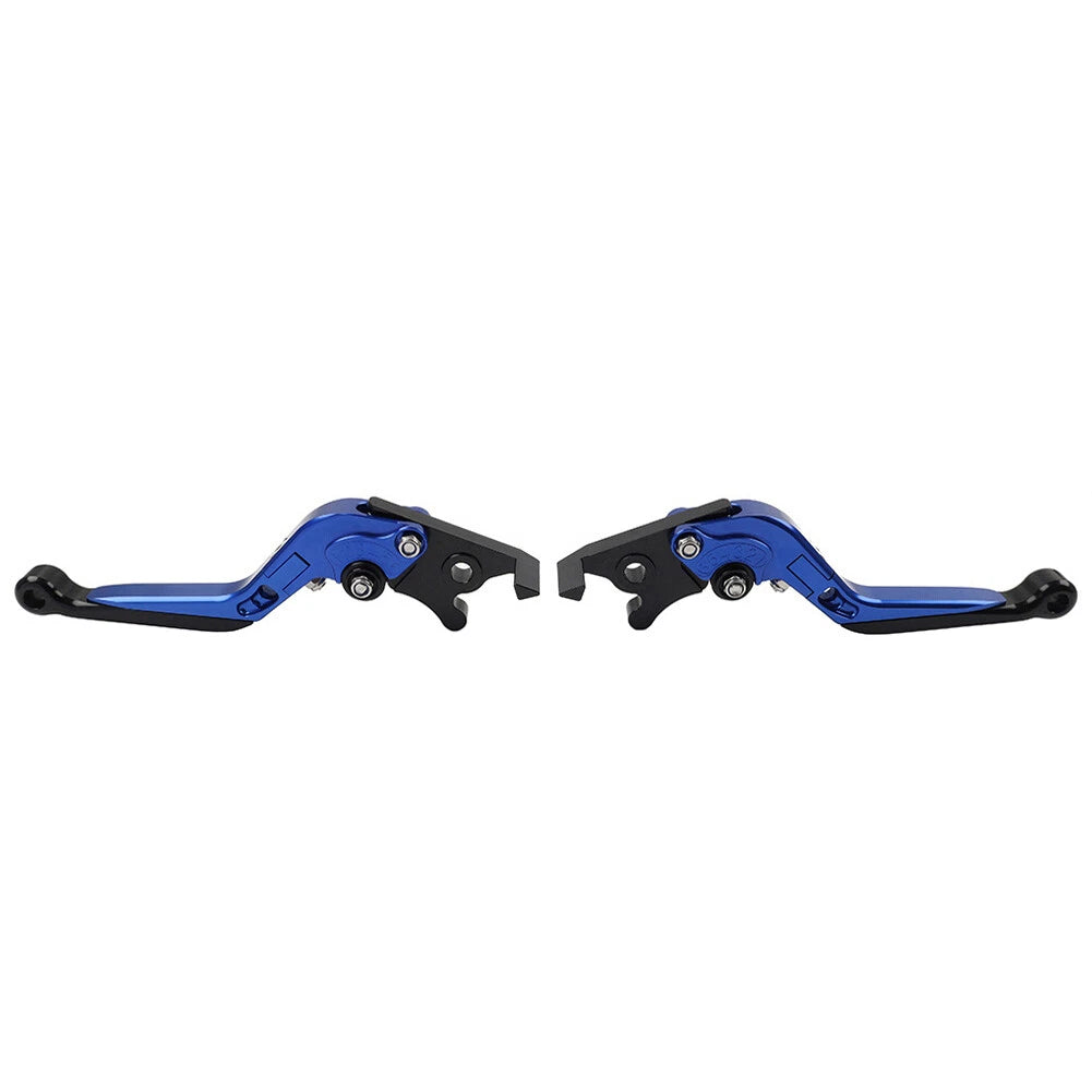 Blue Extendable Brake Clutch Levers for Suzuki GSXR750 GSXR600 Katana V-Strom (2000–2023)