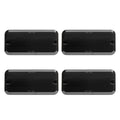 Set of 4 Smoke White LED Side Marker Lights for Chevy G10 G20 GMC G1500 G2500 (1985–1995)