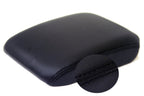Center Console Lid Armrest Cover for VW EOS (2007–2015) Black Synthetic Leather