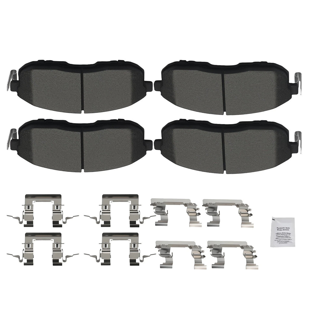 Front Ceramic Brake Pads Kit for Nissan 350Z Altima Cube Juke Maxima Sentra (2003–2020)
