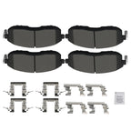 Front Ceramic Brake Pads Kit for Nissan 350Z Altima Cube Juke Maxima Sentra (2003–2020)