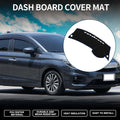 Dashboard Cover Mat for Honda City Grace 2008-2013 Sun Protector Pad Black Blue