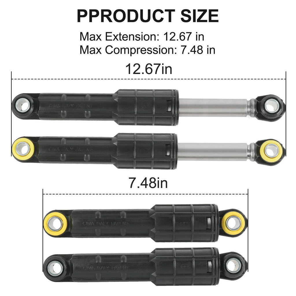 Set of 4 Washer Shock Absorbers for Samsung
