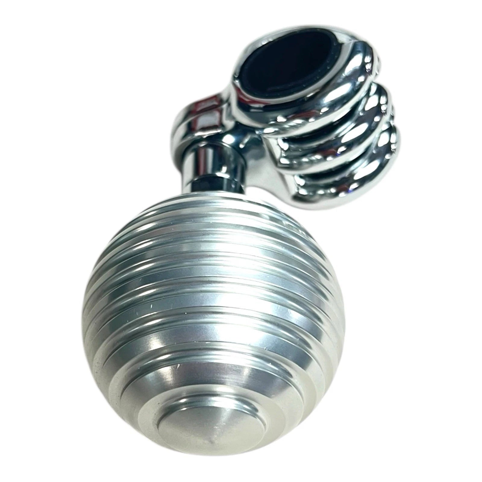 Steering Wheel Spinner Suicide Knob for Universal Fit Aluminum Silver (Any)