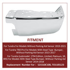 Rear Bumper End Cap for Toyota Tundra (2014–2021) Passenger Side