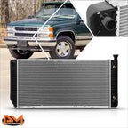 Aluminum Radiator DPI-2317 for Chevy GMC C/K Suburban Tahoe Yukon (1996–2000)