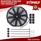 10 Inch Electric Radiator Cooling Fan Mount Kit Universal