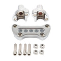 2" Straight Handlebar Riser & Top Clamp for Harley Dyna Touring Road Glide (2006-2023)