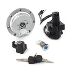 Fuel Gas Cap Ignition Switch Lock Set for Honda VT250 MC20 CB400 CB-1 (1989–1998)