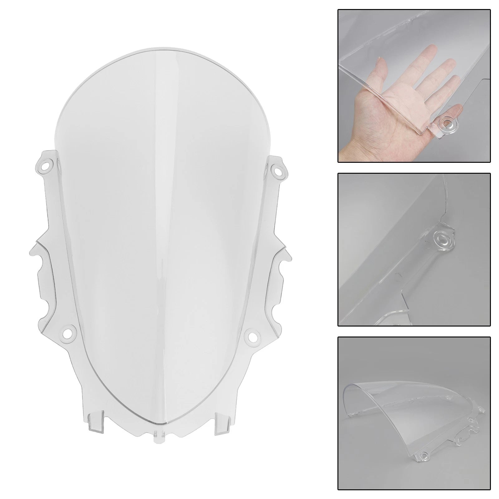 Windshield for Yamaha YZF-R3 YZF-R25 (2019–2025) Clear