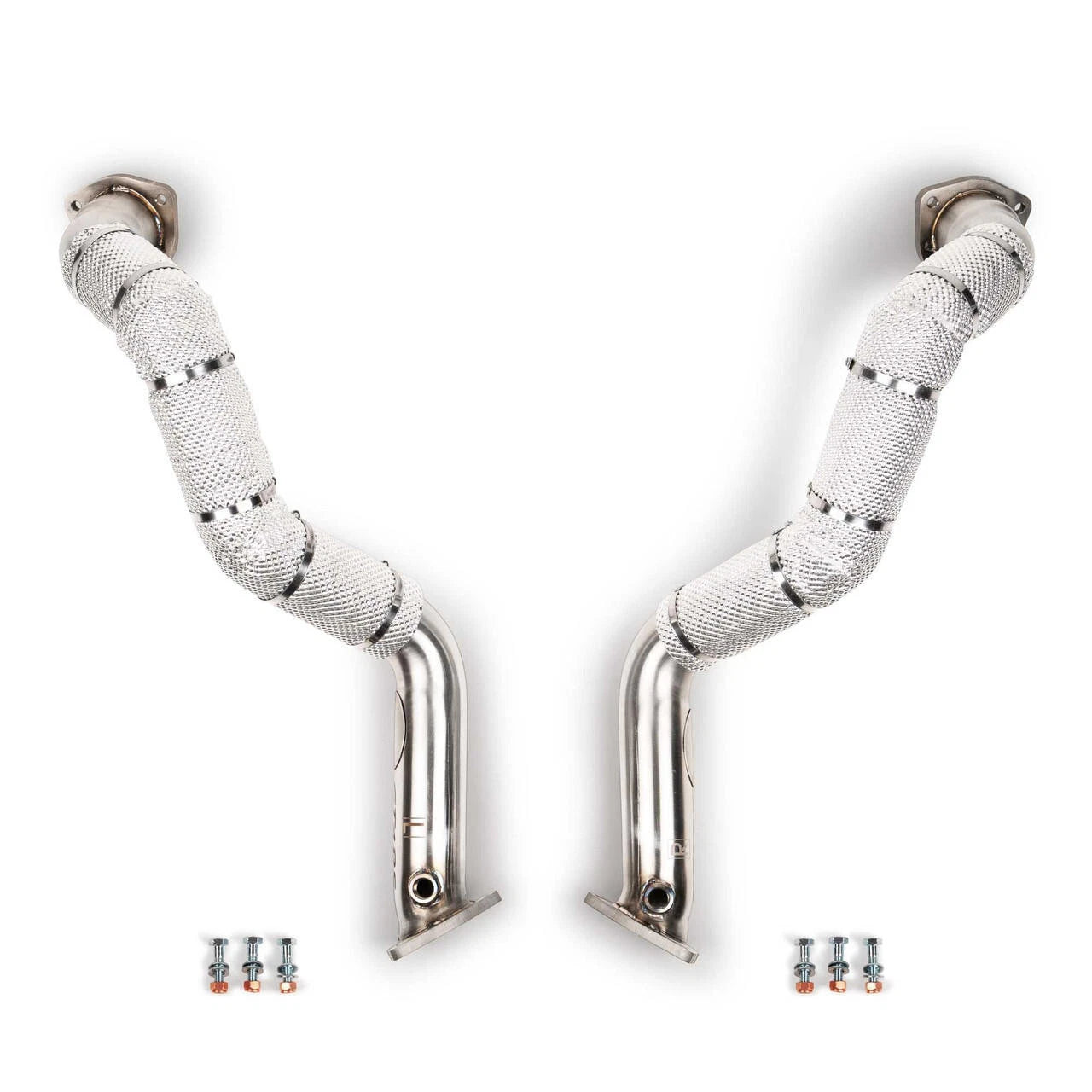 Fabspeed Resonated T304 Exhaust Over Axle Link Pipes for Porsche 718 GT4 RS (2023–)
