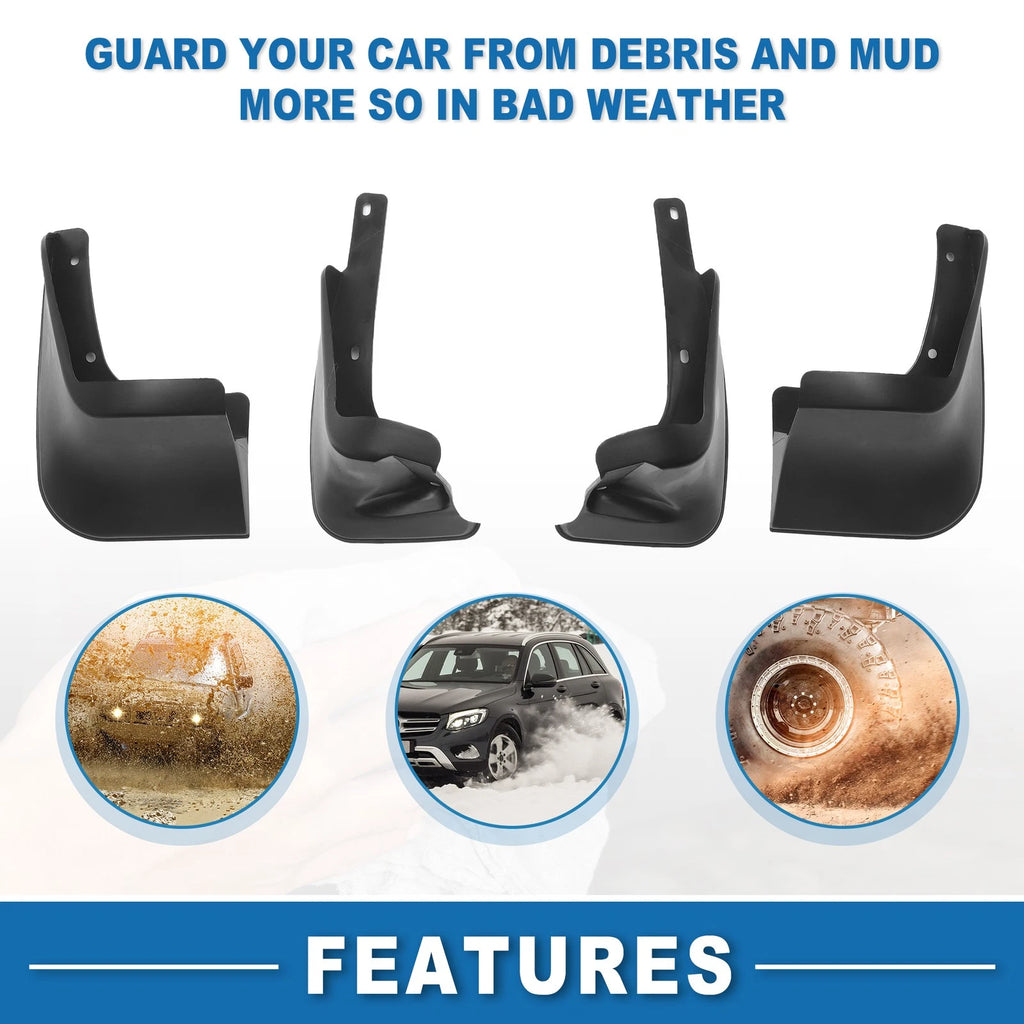Mud Flap Splash Guard for Toyota Corolla (2014–2017)