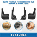 Mud Flap Splash Guard for Toyota Corolla (2014–2017)