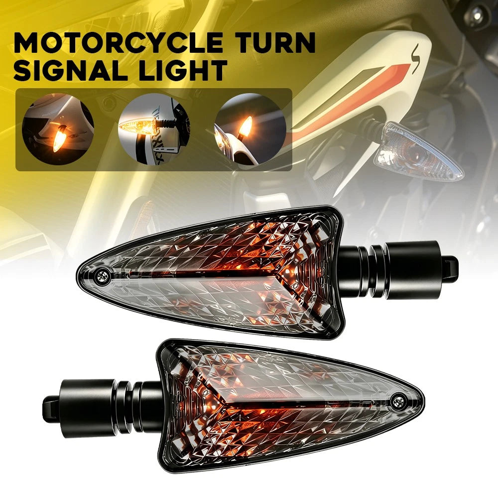 2X Smoke Lens Turn Signal Light for Triumph Speed Triple (2008–2020)
