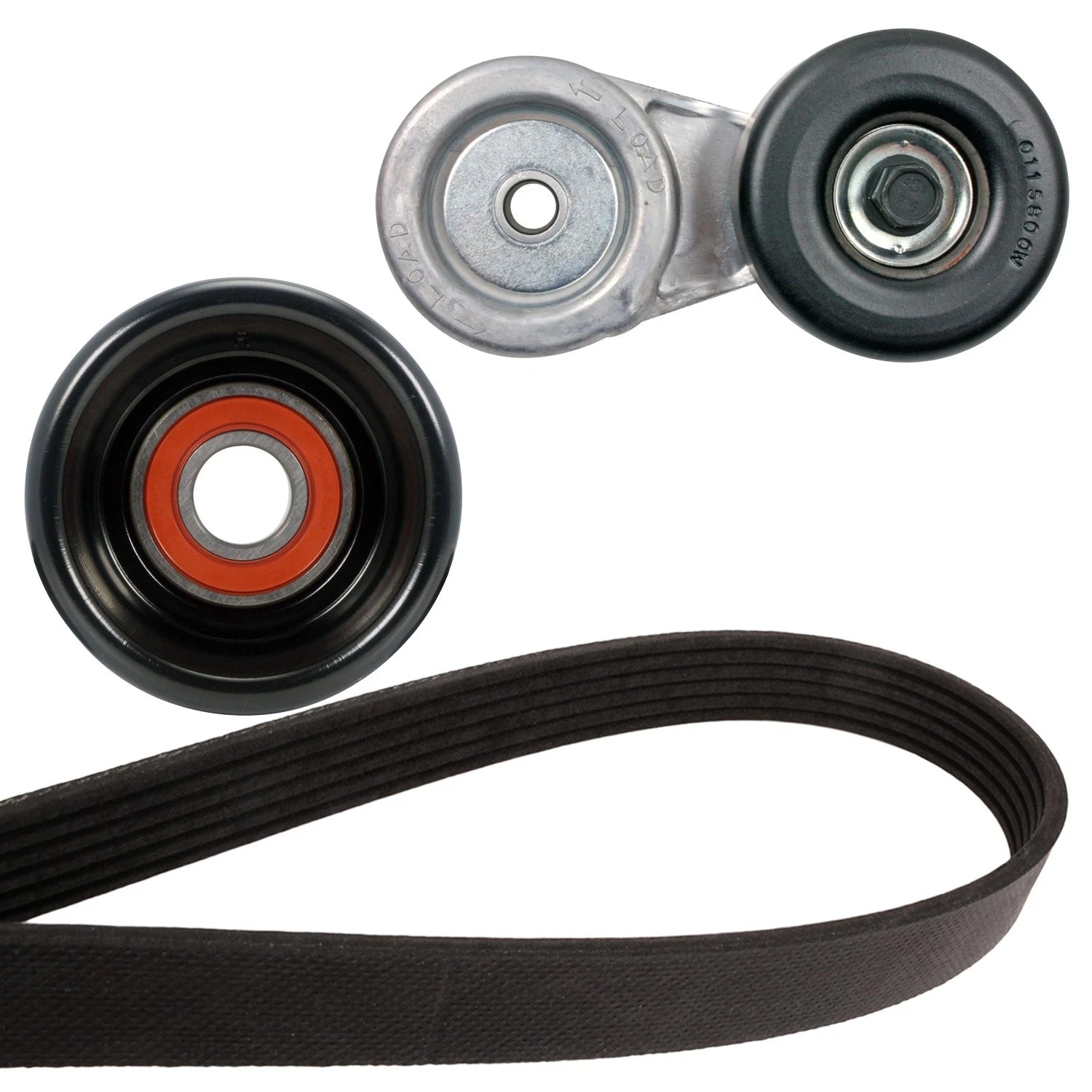 Drive Belt Idler Pulley Tensioner Kit for C&K 1500-3500 (1995–2002)