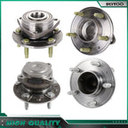 Set of 4 Front Rear Wheel Bearing Hub for Chevrolet Volt (2013–2015) Buick Verano (2013–2017)