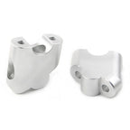 Silver Handlebar Clamp Riser for Suzuki V-Strom DL 650XT DL 1000 (2015-2020)