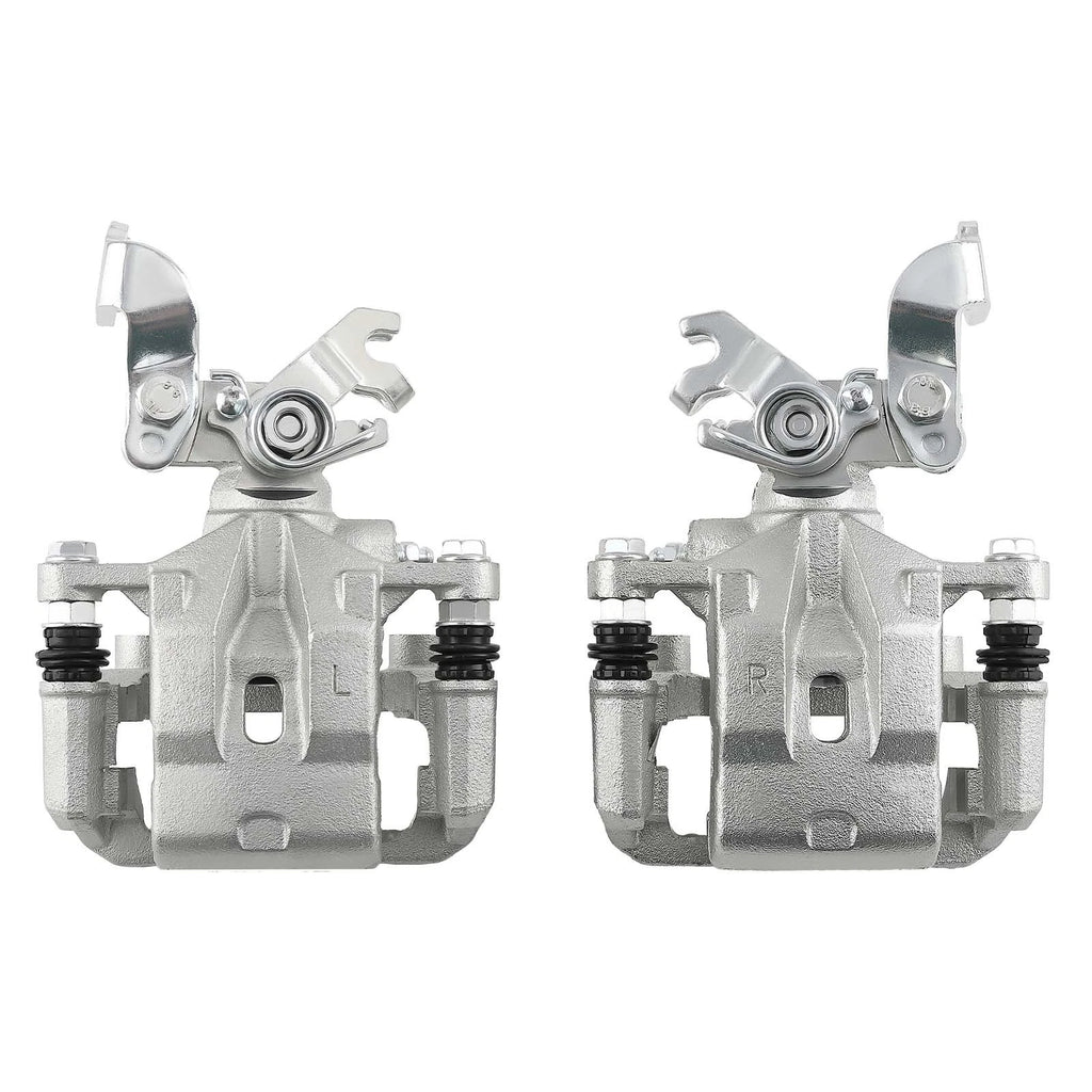 2 Sets Front Rear Disc Brake Calipers for Mazda 6 (2006–2013) Ford Fusion (2006–2012)