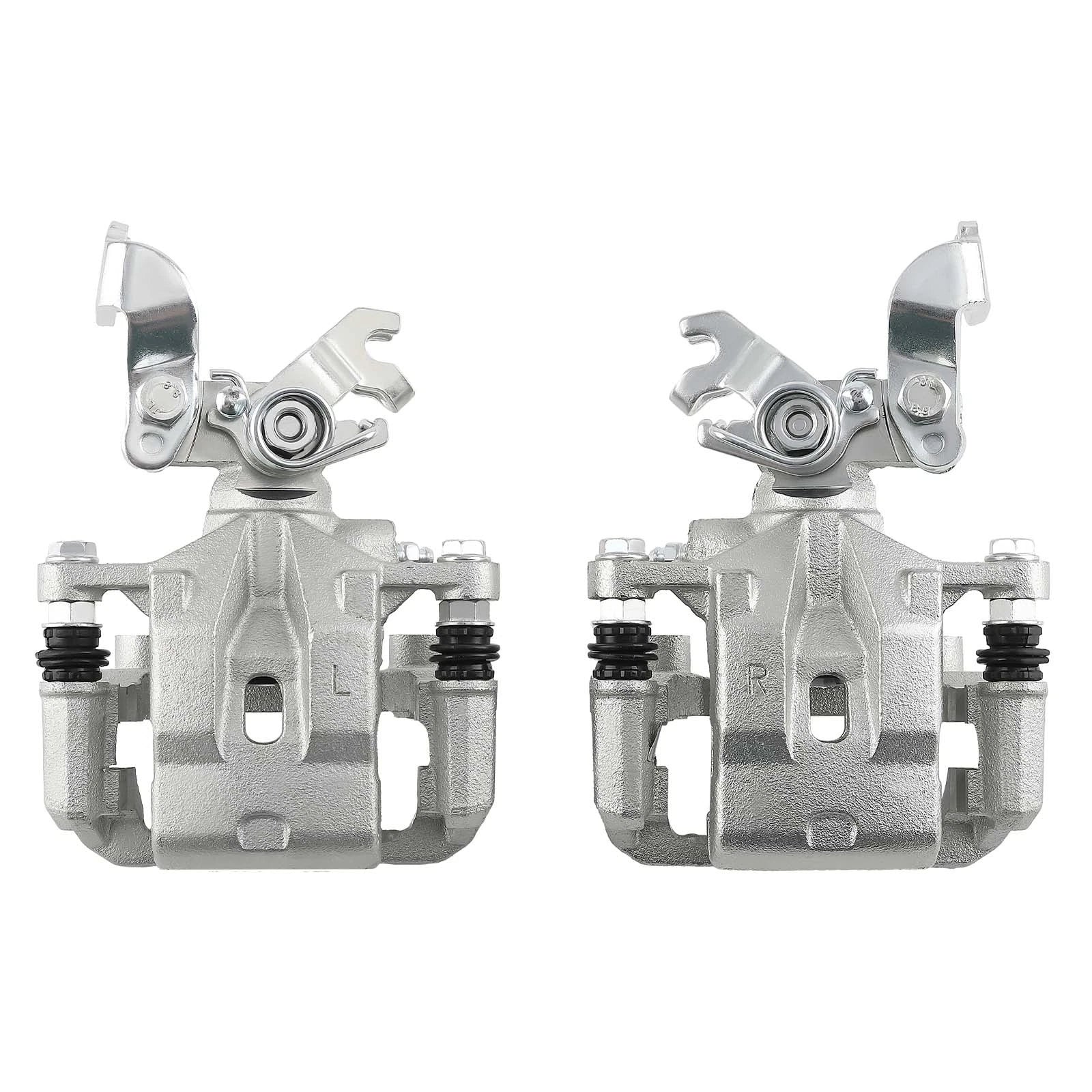 2 Sets Front Rear Disc Brake Calipers for Mazda 6 (2006–2013) Ford Fusion (2006–2012)