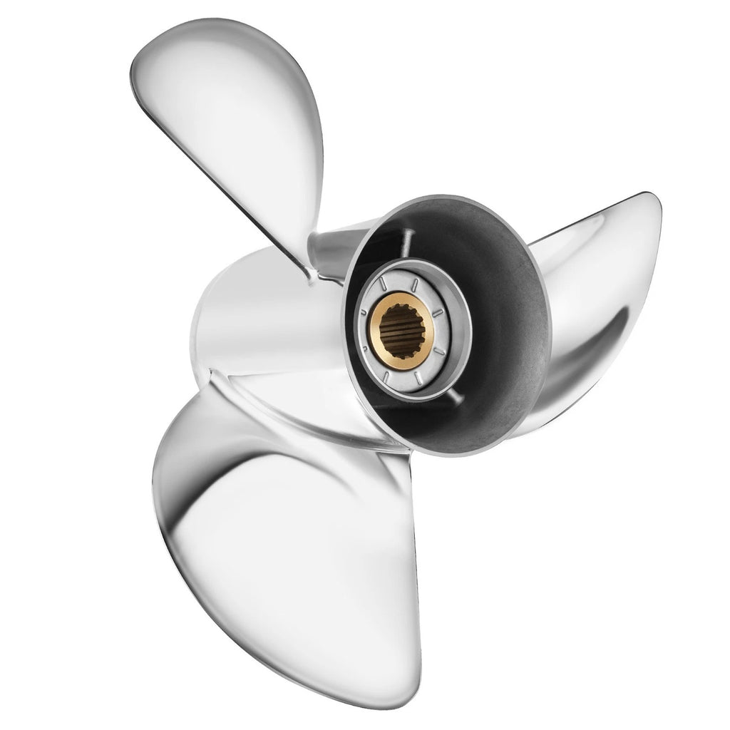 13.5" Stainless Outboard Propeller for Mercury 40-140HP (15 Tooth RH)