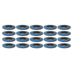 Set of 20 Zirconium Flap Discs 40 Grit for Angle Grinder (5" x 7/8")