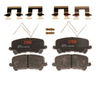 Set of 4 Disc Brake Pads for Honda Pilot (2016–2022)