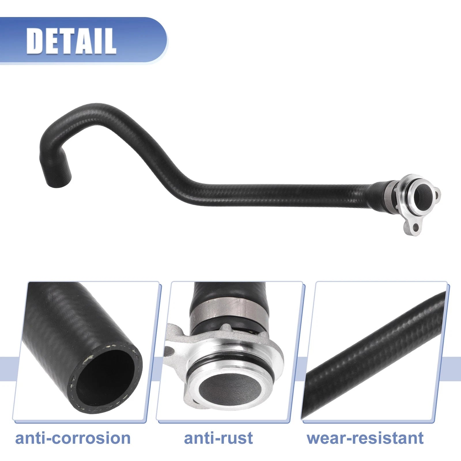 Heater Hose Radiator Expansion Tank Pipe for BMW X5 X6 (2015–2018) No. 11537649409