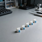 Pack of 50 Blue 3 Pin Mechanical Keyboard Switches for LED Keyboards