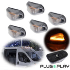 5pc LED Cab Marker Roof Light for Ram ProMaster 1500 2500 3500 (2014–2023)