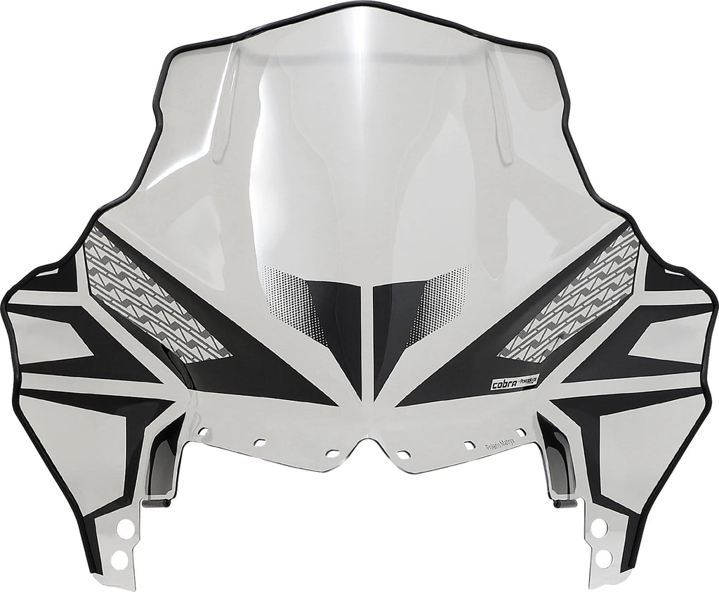 PowerMadd 18" Mid Windshield for Polaris 14630