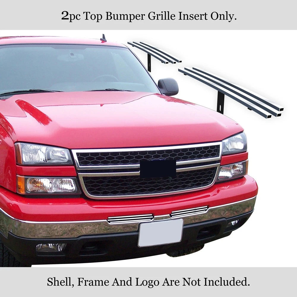 Stainless Chrome Billet Grille for Chevy Silverado 1500/2500/3500 (2003-2006)