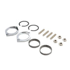 Exhaust Flange Install Kit  Flanges Gaskets Nuts Washers for Harley Big Twin