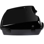 Chopped Trunk Pad for Harley Touring (2009–2013) Black 2 Up Rack