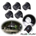 5X Smoke White LED Roof Cab Clearance Lamp for Dodge D/W Pickup Ramcharger