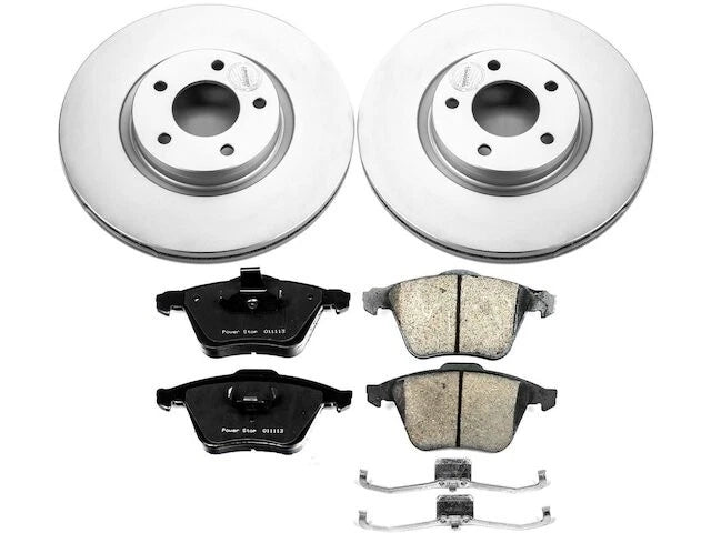 Front Brake Pad and Rotor Kit for Mazda 3 (2007–2013) QJ787CB