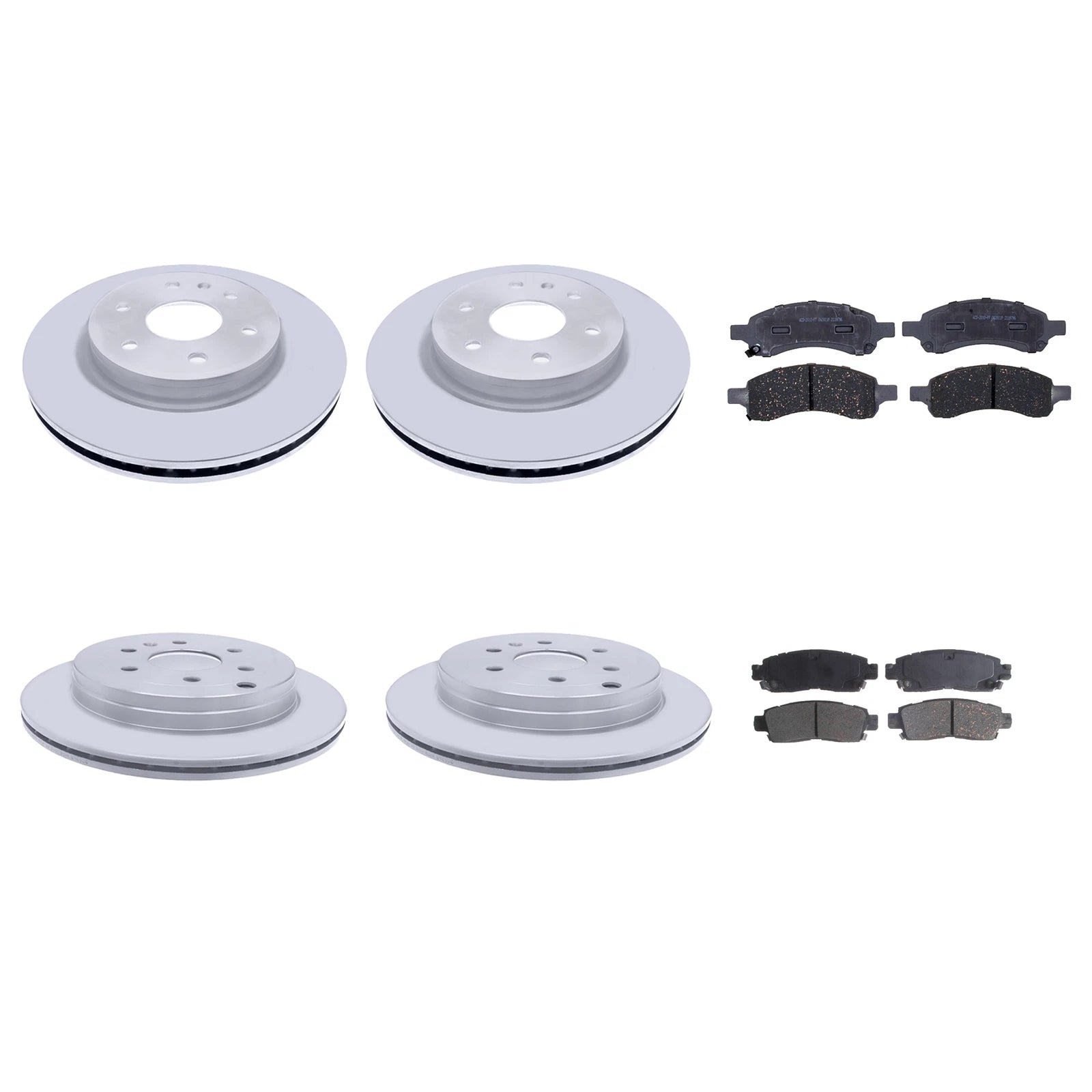 ACDelco Silver Brake Kit with Disc Rotors & Pads for Chevrolet Traverse (2009–2017)