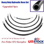 5X Hydraulic Hose Kit for Fisher XV2 XtremeV Snowplow