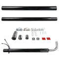 Black Pipe Extension Kit for RV Generator Exhaust Venting System