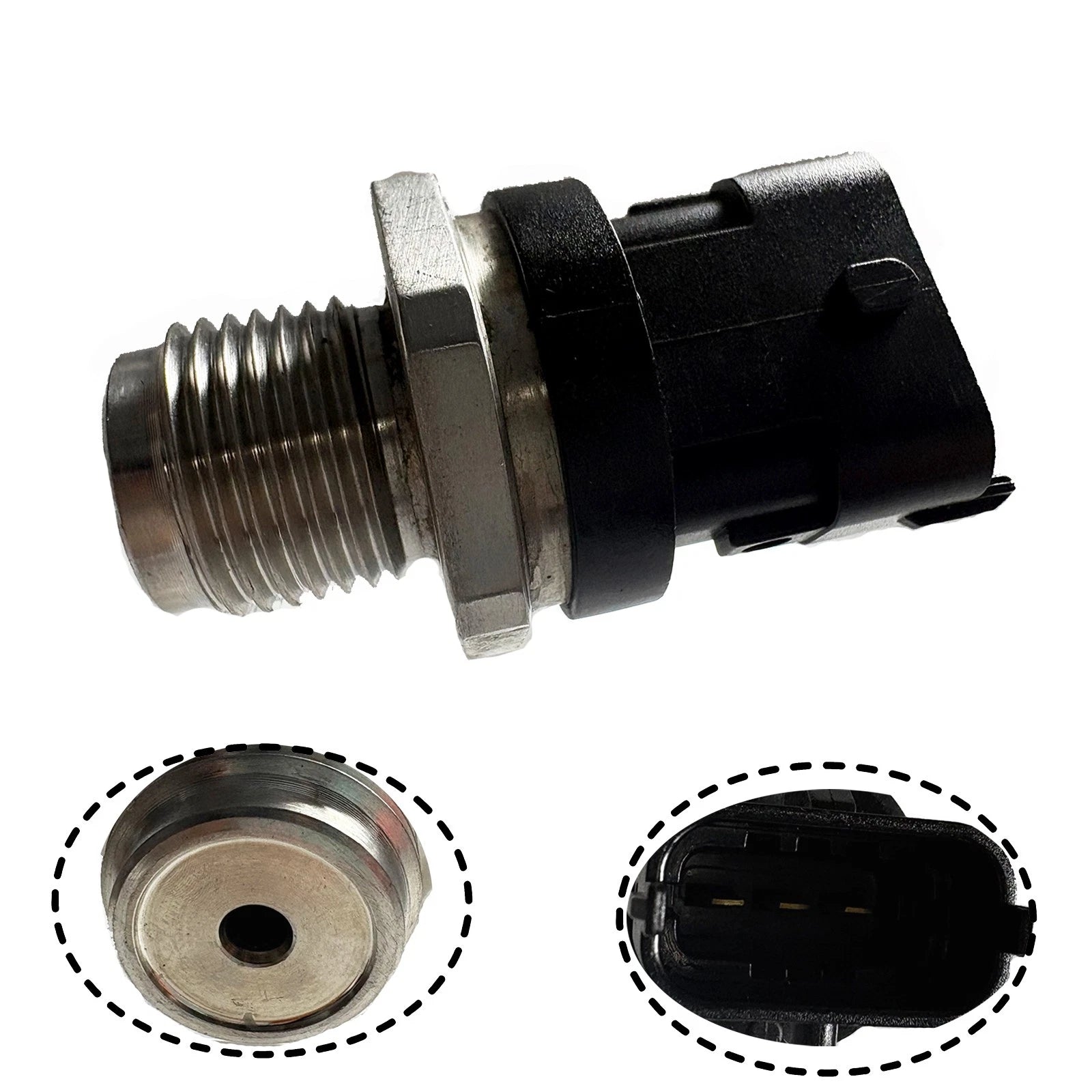 Fuel Rail High Pressure Sensor for Jeep Grand Cherokee, Chevrolet Cruze, Ram 1500