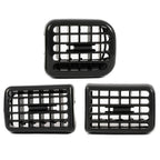 3PC A/C Air Heater Dash Bezel Vents for Dodge Ram 1500 2500 3500 (1998–2002)