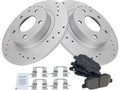 Rear Brake Pad and Rotor Kit for Mazda 6 (2014–2015) CH253CZ