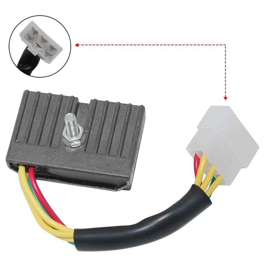 Voltage Rectifier Regulator for Honda CB750K, CB750F, CB750, CB550F, CB550K, CB550 (1970–1982)