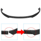Carbon Fiber Look Front Bumper Lip Spoiler for Tesla Model S (2016–2020)