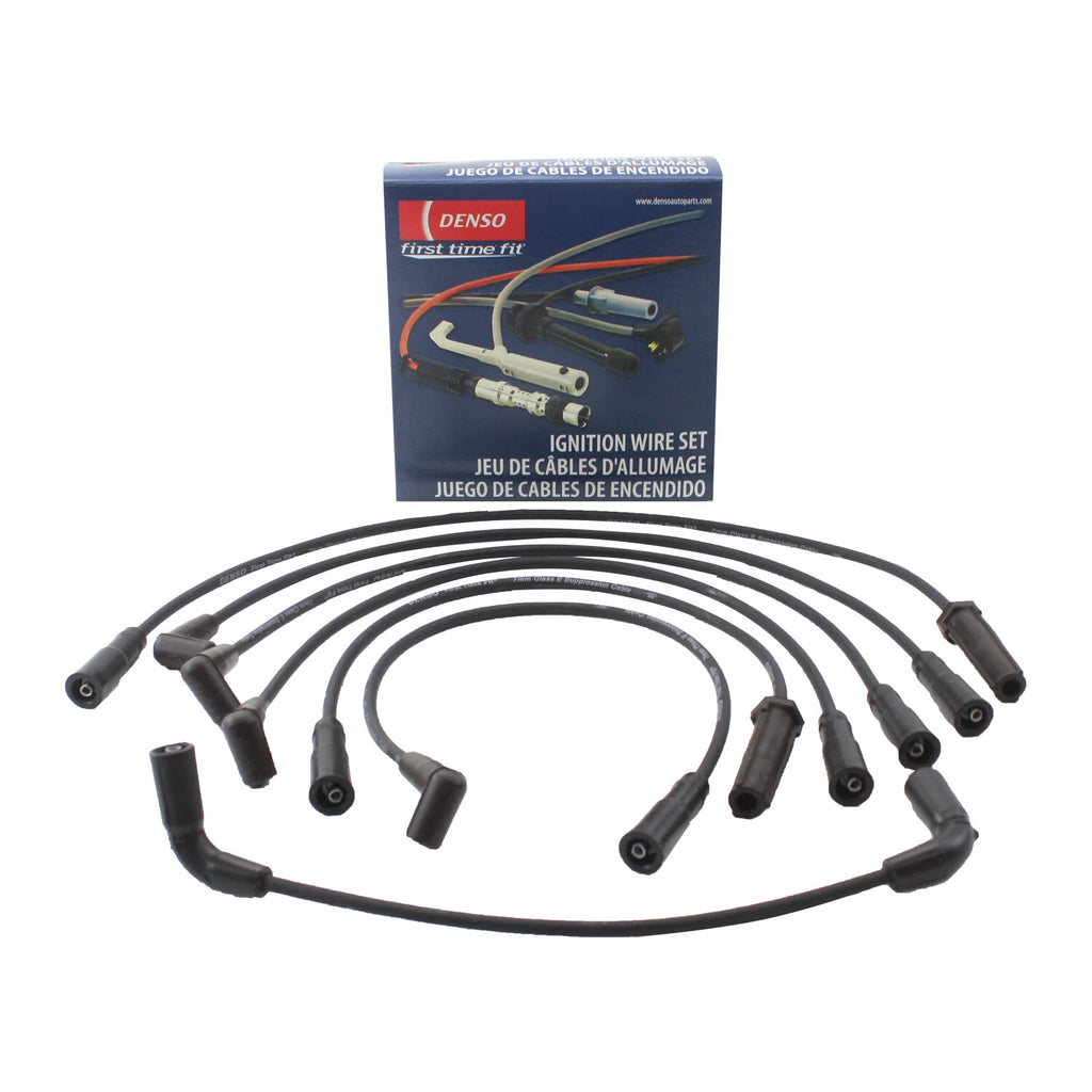 Set of 4 Ignition Spark Plug Wires for Chevy GMC Isuzu Oldsmobile 4.3L V6 (1996–2002)