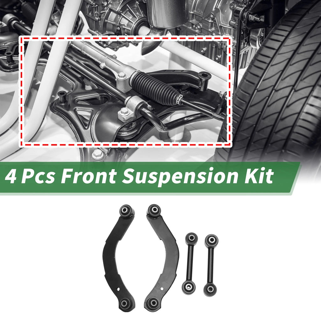 Set of 4 Rear Upper Control Arm Lateral Link for Jeep Compass (2007–2015) No.K641226